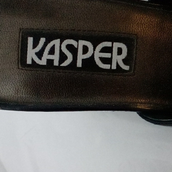 Kasper black square toe mules - Picture 3 of 5